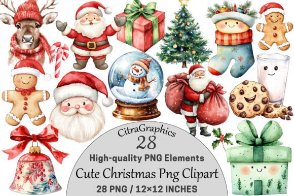 Download Cute Christmas Clipart. - Christmas Collection