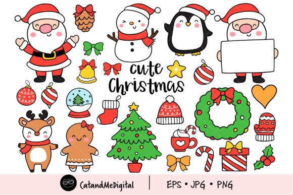 Download Cute Christmas Clipart' - Christmas Collection