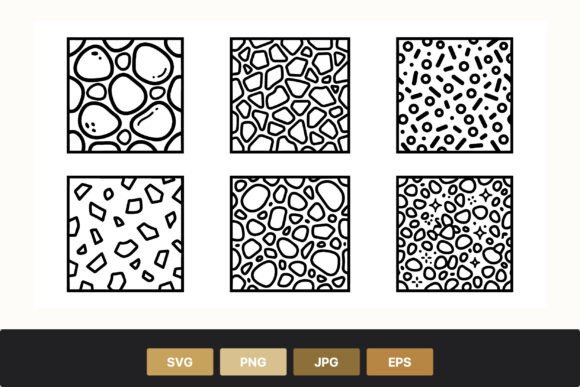 Download Abstract Pebble Dot Pattern Tiles - Pebble Collection