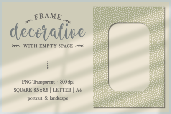 Download Pebble Dots Frame PNG - Pebble Collection
